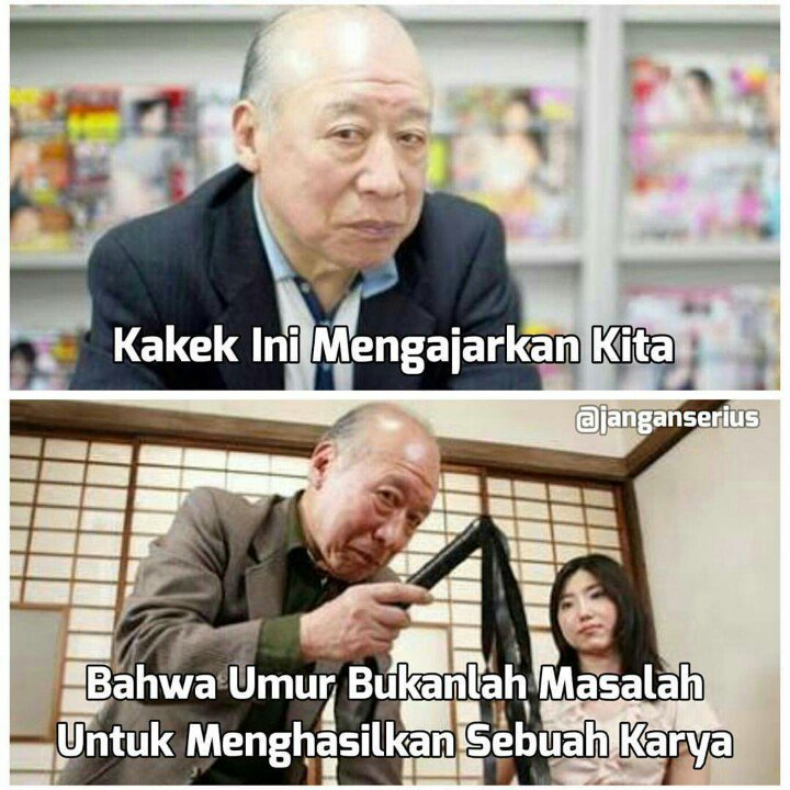 15 Meme kocak kelakuan Kakek Legend ini bikin ketawa, kamu paham?