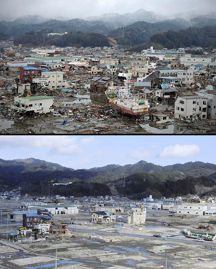 15 Foto recovery Jepang pasca-tsunami bukti 'badai pasti berlalu' 