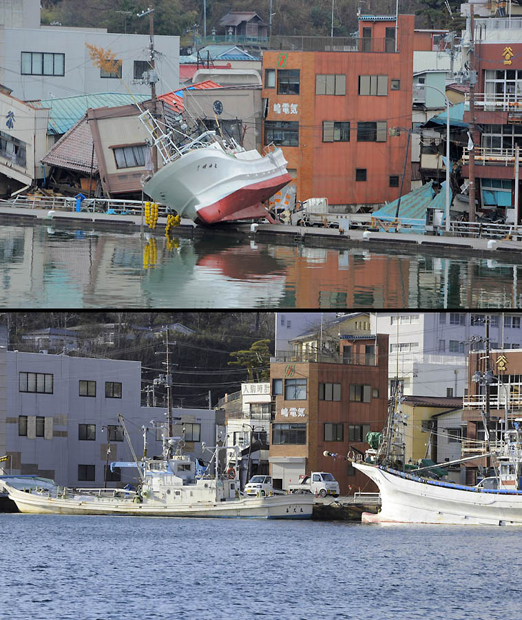 15 Foto recovery Jepang pasca-tsunami bukti 'badai pasti berlalu' 