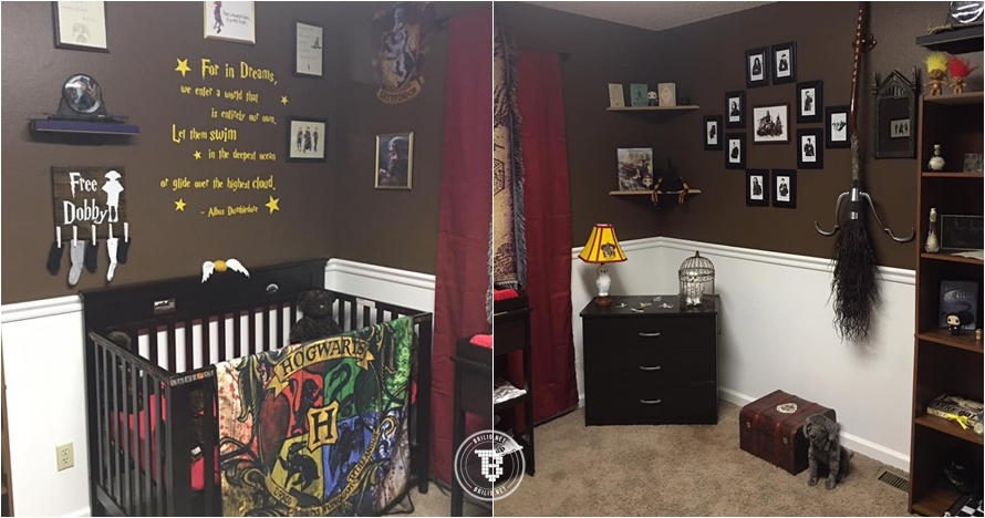 Kamar bayi bertema Harry Potter ini bikin takjub, bisa jadi inspirasi