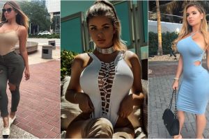 Anastasiya Kvitko, wanita Rusia yang bodinya 11-12 sama Kim Kardashian