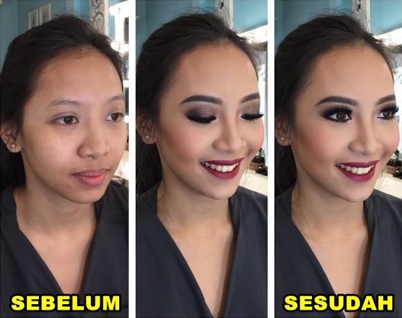 Bagaikan sulap, ini 15 foto perbandingan sebelum & sesudah makeup