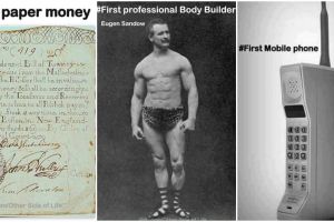 25 Benda serba pertama dalam sejarah, kayak apa ya bentuknya?