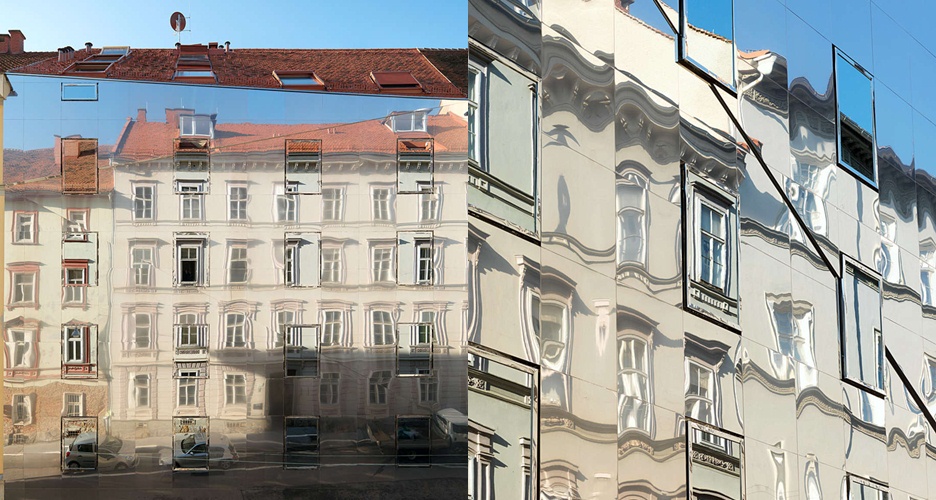 12 Foto gedung berdinding kaca ini punya efek meleleh, kok bisa?