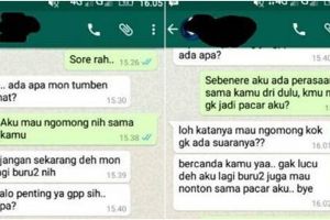 Obrolan WhatsApp ini buktikan sakit tapi tak berdarah itu memang ada