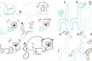 9 Trik keren menggambar hewan ini bisa kamu ajarkan ke anak-anak