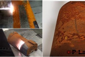 Pembersih dari laser ini ampuh hilangkan karat dalam hitungan detik