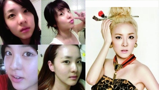 Begini wajah 15 artis K-Pop saat tak memakai makeup, kamu masih demen?