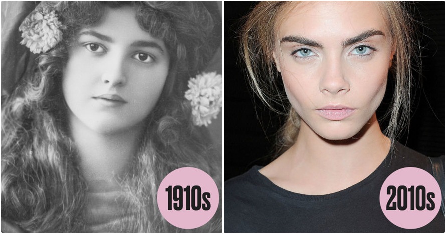 11 Evolusi makeup mata tahun 1900-2010 ini bakal bikin kamu terpukau