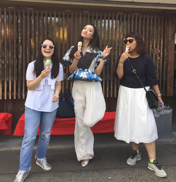 10 Foto mewah Raline Shah saat berlibur ke Jepang, awas salah fokus!