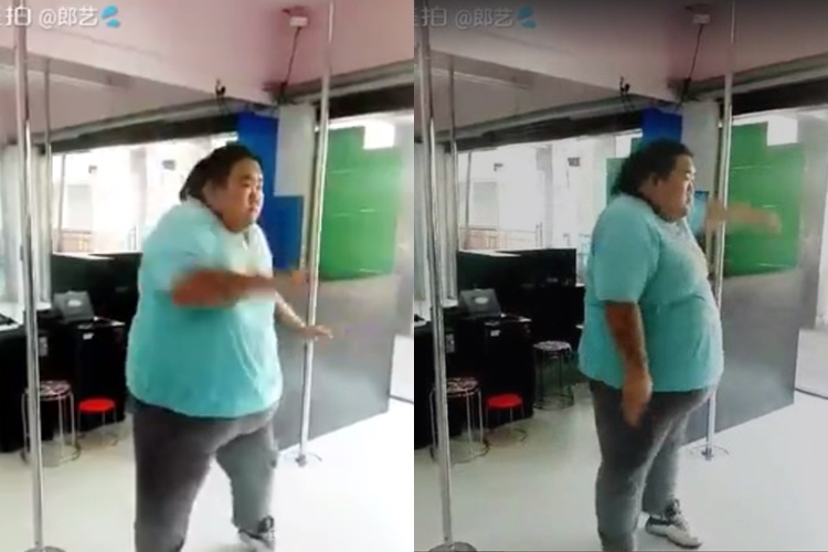 Video ini tunjukkan berat badan bukan halangan jadi dancer, kocak abis