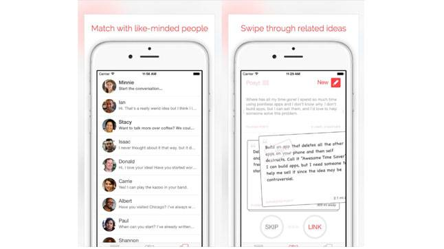 Aplikasi chatting anonim © 2016 brilio.net / Whisper