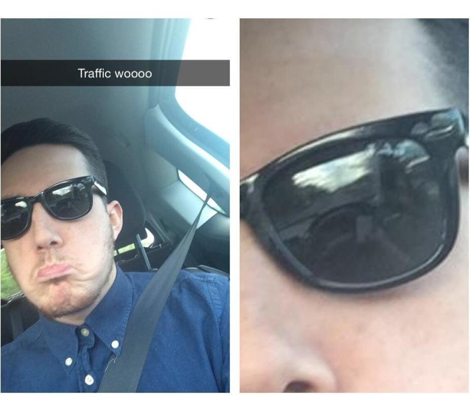 Foto salah fokus gara-gara cermin © 2016 brilio.net / Imgur