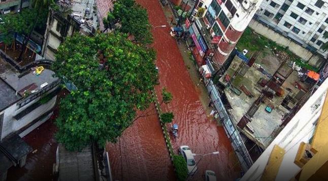 Jalanan Bangladesh berubah jadi lautan darah usai Idul Adha 