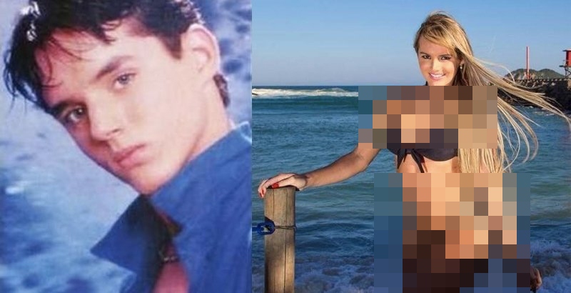 10 Foto perbandingan transgender sebelum dan sesudah berubah