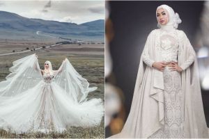 Buat yang berhijab, 12 Model gaun pengantin ini bisa jadi inspirasi