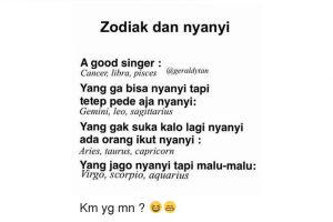 20 Meme karakter zodiak dalam aktivitas keseharian, kamu yang mana?