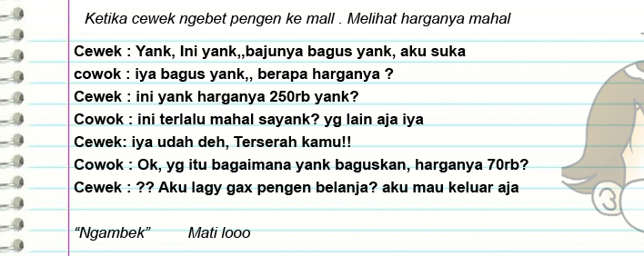 percakapan kode cewek © 2016 brilio.net