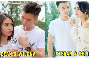 15 Foto beda kemesraan Stefan William saat bersama Celine & Natasha