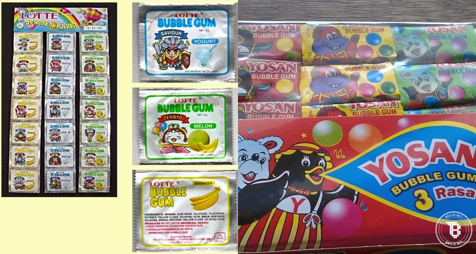 7 Permen karet ini pasti dulu pernah kamu tempelin di bangku kelas