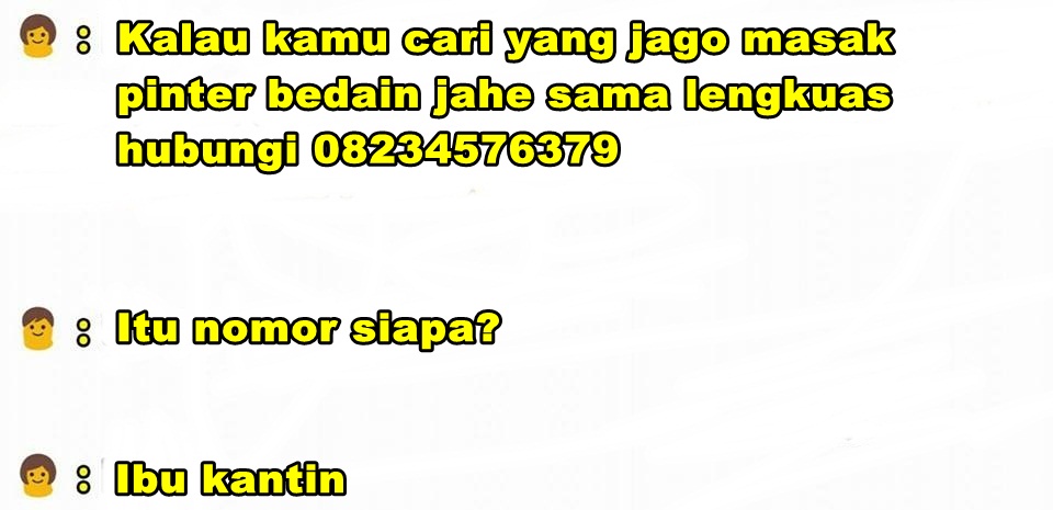 Obrolan nomor siapa © 2016 brilio.net