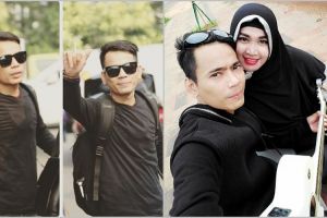 11 Potret harmonis keluarga Aris Idol, nggak jadi cerai nih?