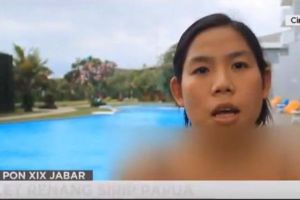 Sensor atlet renang PON ini menuai kontroversi