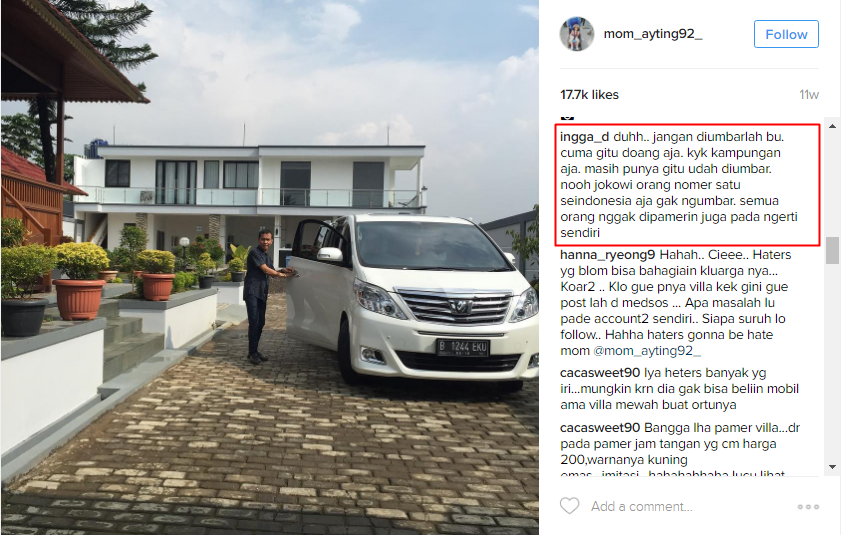 tingkah ibunda ayu ting ting 1-7 © 2016 brilio.net