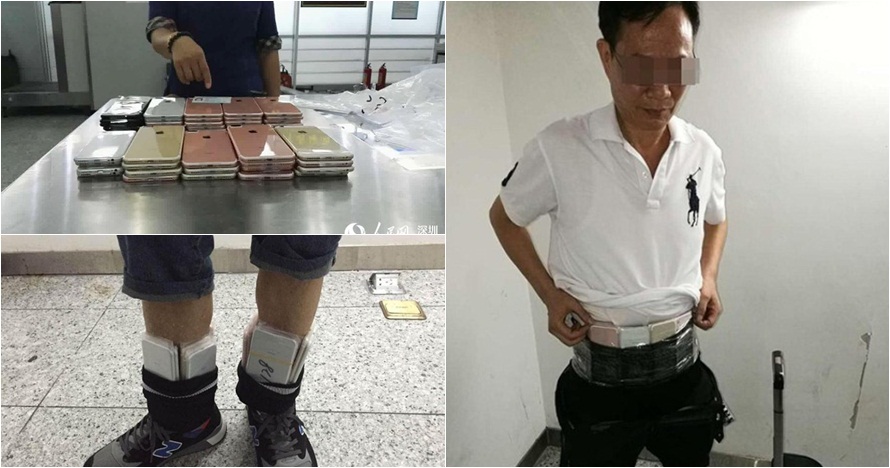 Cara orang China ini selundupkan 400 buah iPhone 7s bikin tepuk jidat