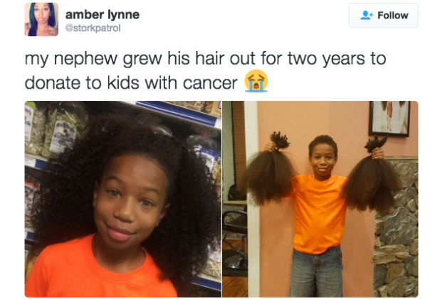 Bocah ini panjangkan rambut selama 2 tahun, alasannya bikin salut
