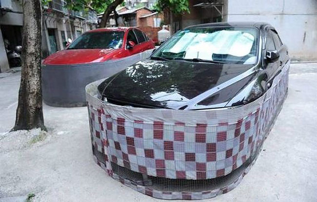 Trik orang China lindungi mobilnya dari tikus ini bikin geleng-geleng