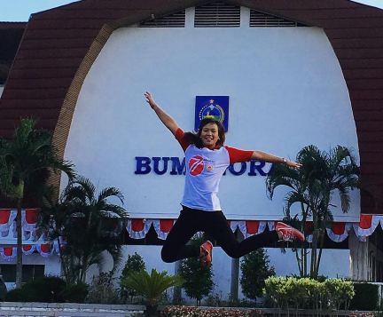 Putu Dini Jasita Utami, atlet voli pantai cantiknya bak model Thailand