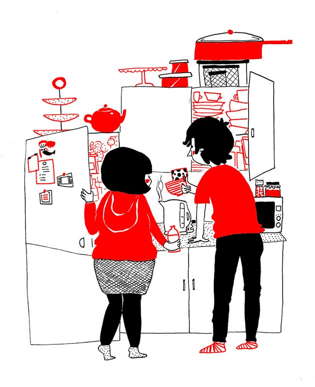 JH_ilustrasi romans © 2016 brilio.net