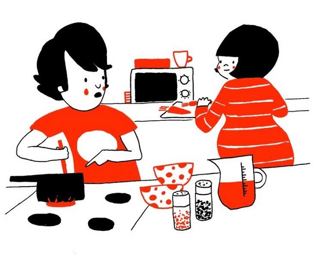 JH_ilustrasi romans © 2016 brilio.net