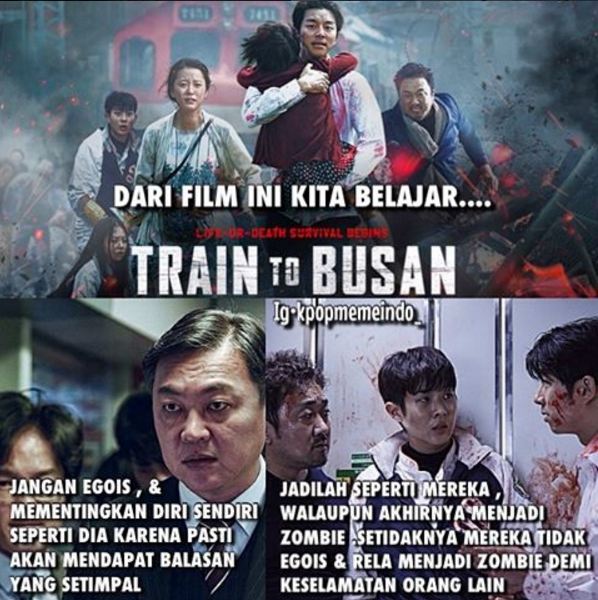 10 Meme editan poster film 'Train to Busan' ini gokil, gagal serem