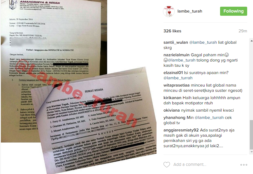 Ario Kiswinar somasi Mario Teguh © 2016 brilio.net Ario Kiswinar somasi Mario Teguh © 2016 brilio.net