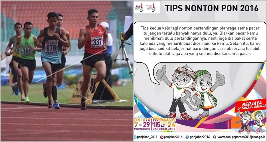 5 Tips nonton PON Jabar ini selain informatif juga bikin ngakak