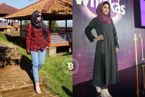 15 Gaya Anisa Rahma eks Cherrybelle setelah berhijab, cantik banget