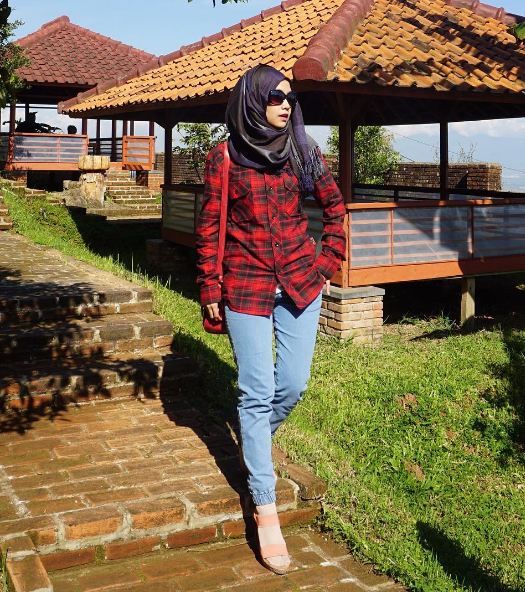 style hijab anisa © 2016 brilio.net