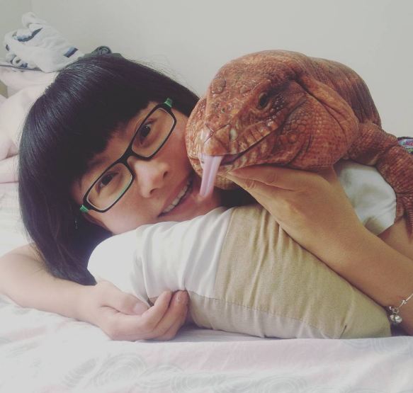 Kadal Raksasa © 2016 Instagram