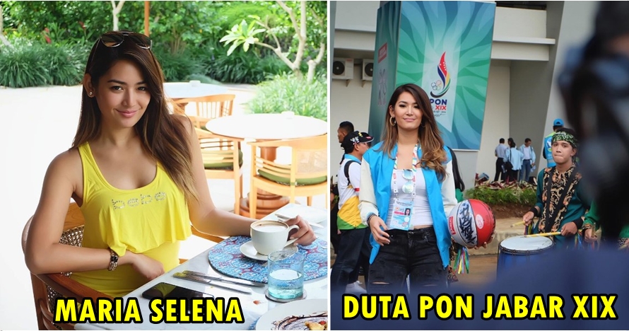 15 Gaya Maria Selena saat jadi duta PON XIX, sporty banget