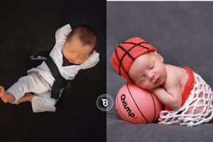 10 Pose gemas bayi para artis Indonesia yang baru lahir, lagi tren nih
