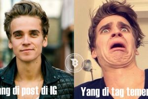 13 Meme beda foto upload sendiri vs di tag teman ini kocak abis