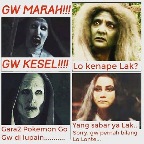 Meme Mak Lampir © 2016 brilio.net