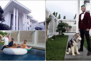 Ini 10 foto rumah mewah baru milik Uya Kuya, bak kastil