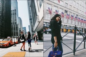 10 Foto-foto Cita Citata traveling ke New York, secetar Syahrini kah?