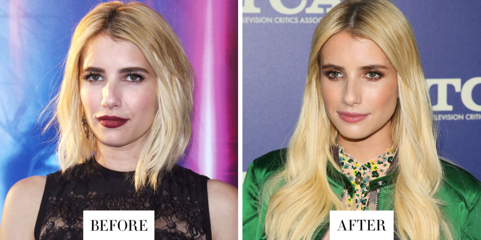 Transformasi rambut artis © 2016 harpersbazaar.com Transformasi rambut artis © 2016 harpersbazaar.com