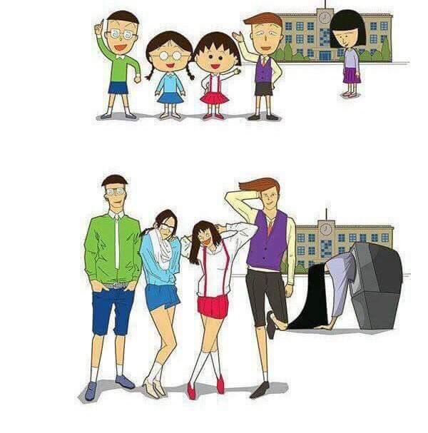 Transformasi karakter kartun © 2016 brilio.net Transformasi karakter kartun © 2016 brilio.net