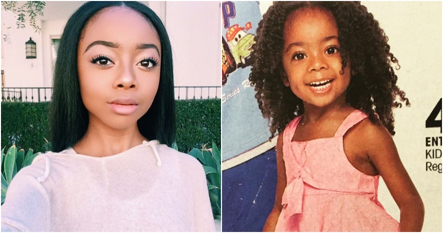 Skai Jackson, artis cilik Disney yang penampilannya bak wanita dewasa