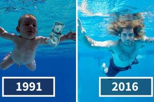 Bayi telanjang di album 'Nevermind' Nirvana sesi foto ulang, keren nih
